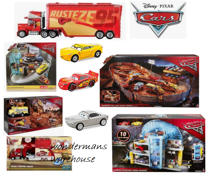 disney cars crash and smash